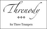 Threnody for Three Trumpets P.O.D. cover